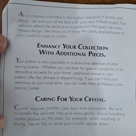 Mikasa Christmas Tree Votive Candle Holder Crystal  Germany New Old Stock - Picture 7 of 15